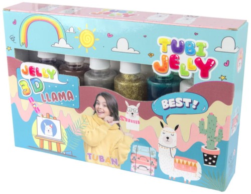 Przejdź do produktu Zestaw Tubi Jelly 6 kolorów - Lama, Tuban
