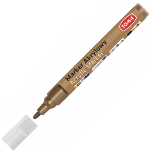 Przejdź do produktu Marker akrylowy Toma brązowy