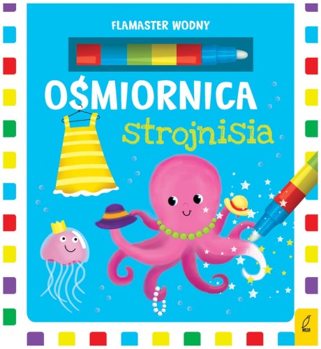 Przejdź do produktu Książeczka Flamaster wodny. Ośmiornica Strojnisia
