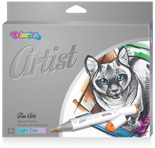 Przejdź do produktu Markery do szkicowania pastelowe Artist Colorino