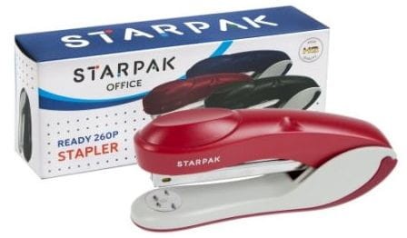 Przejdź do produktu Zszywacz 260P 16K bordowy STARPAK 439796