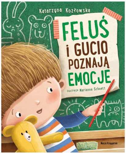 Przejdź do produktu Książka Feluś i Gucio poznają emocje, Nasza Księgarnia
