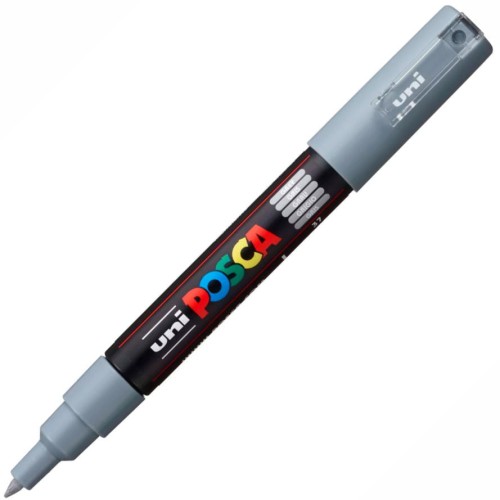 Przejdź do produktu Marker pigmentowy Posca PC-1M szary, Uni