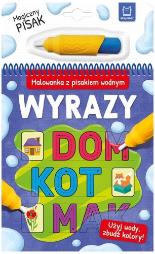 Przejdź do produktu Malowanka z pisakiem wodnym wyrazy