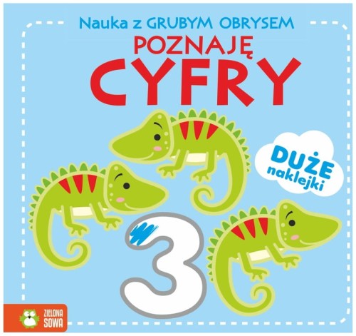 Przejdź do produktu Nauka z grubym obrysem. Poznaję cyfry