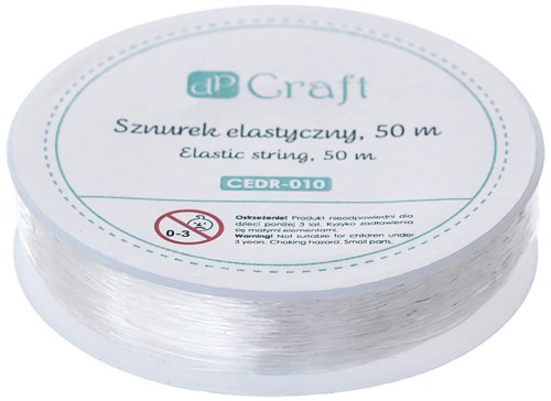 Przejdź do produktu Żyłka elastyczna do bransoletek, koralików, Craft