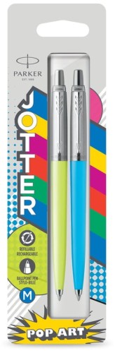 Przejdź do produktu Komplet Jotter Original PopArt 60""S Limonka/ Sky Blue, Parker