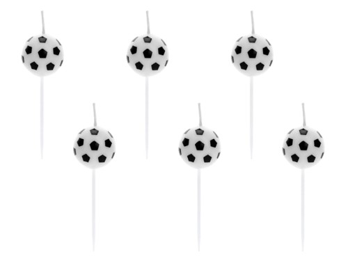 Przejdź do produktu Świeczki urodzinowe Piłki, 2,5cm: 1op./6szt.