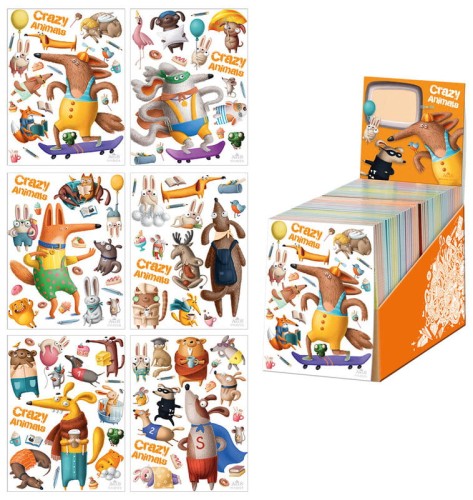 Przejdź do produktu Notes 9x12cm Crazy Animals Calibra
