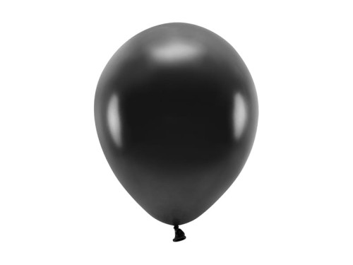 Przejdź do produktu Balony Eco 26cm metalizowane, czarny: 1op./100szt.