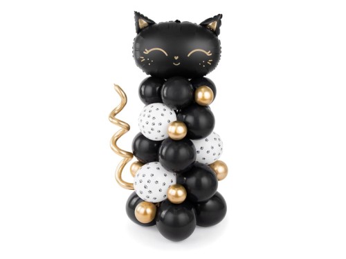 Przejdź do produktu Bukiet balonów Kotek, czarny, 83x140cm