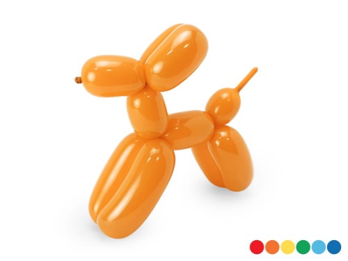 Przejdź do produktu Balony modeliny  pastelowe 130cm z pompką, mix: 1op./30szt.