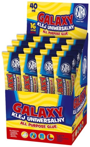 Przejdź do produktu KLEJ GALAXY UNIWERSALNY TUBA 40ML A'16 401111001
