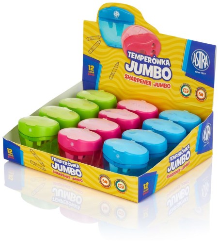 Przejdź do produktu Temperówka jumbo 3 otwory pojemnik, Astra