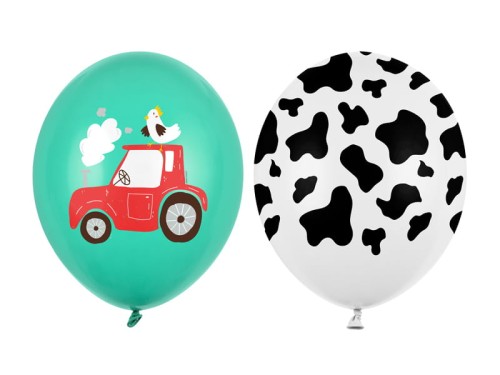 Przejdź do produktu Balony 30 cm, Farma, mix: 1op./50szt.