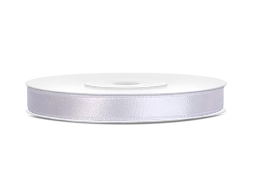 Przejdź do produktu WSTAŻKA SAT.BIAŁA 6MM/25M   01