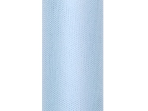 Przejdź do produktu Tiul gładki, błękit, 0,3 x 9m