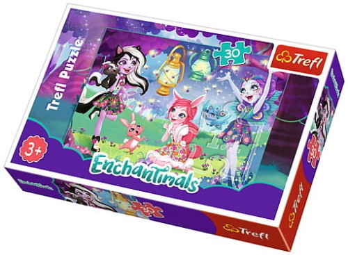 Przejdź do produktu Puzzle 30el Magiczny świat Enchatimals 18236 TREFL