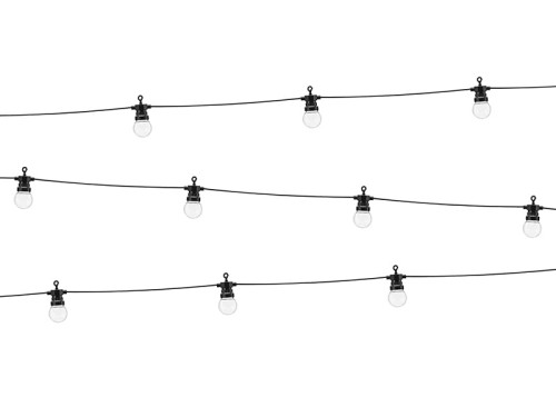 Przejdź do produktu Lampki dekoracyjne LED, czarny, 5m