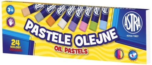 Przejdź do produktu Pastele olejne 24 kolory ASTRA