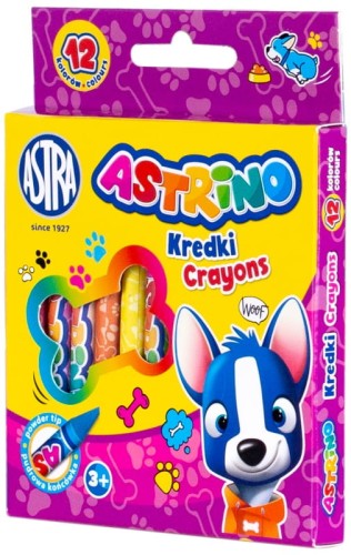 Przejdź do produktu Kredki grafionowe 12 kolorów Astrino
