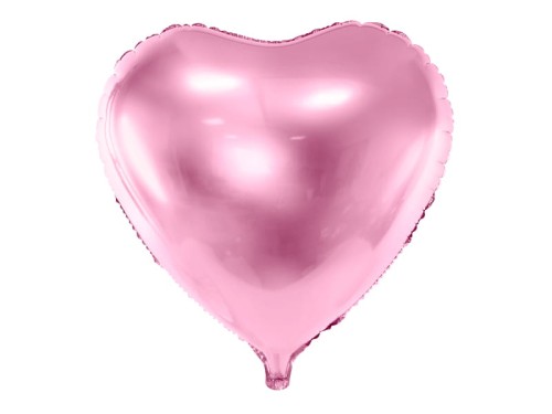 Przejdź do produktu Balon foliowy Serce, 61cm, jasny róż