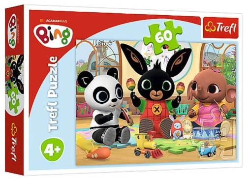 Przejdź do produktu Puzzle 60el W rytmie Binga 17342 Trefl p20