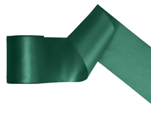 Przejdź do produktu Tasiemka satynowa, butelkowa zieleń, 100mm/25m