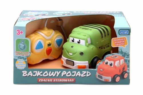 Przejdź do produktu BAJKOWY POJAZD ZDALNIE STEROWANY - ZIELONY