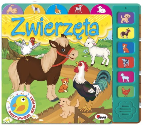 Przejdź do produktu Książka Odkrywam dźwięki. Zwierzęta AWM