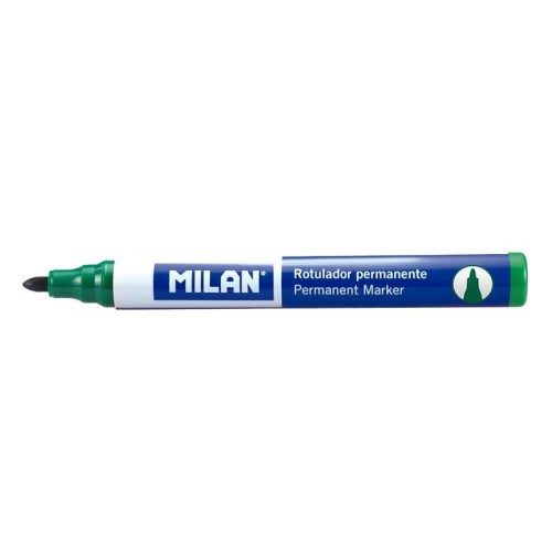 Przejdź do produktu Marker permanentny zielony okrągła końcówka, Milan