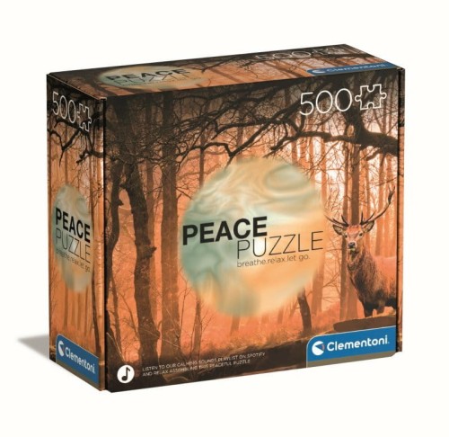 Przejdź do produktu Clementoni Puzzle 500el Peace Rustling silence. Sz