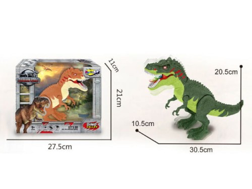 Przejdź do produktu Dinozaur na baterie światło i dźwięk Bigtoys BM459