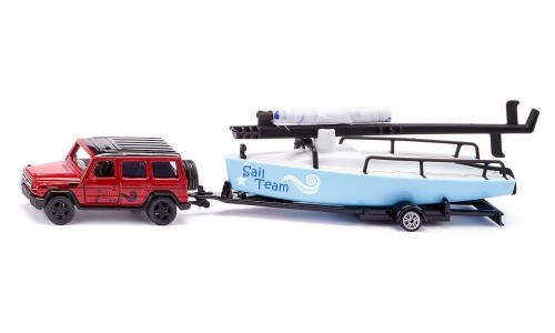 Przejdź do produktu SIKU 2564 Mercedes-AMG G65 z żaglówką