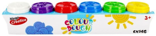 Przejdź do produktu Dough Masa plastyczna 6 kolorów tuba MC