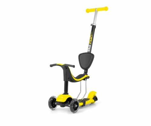 Przejdź do produktu Hulajnoga Scooter Little Star Yellow 3w1 Milly Mal