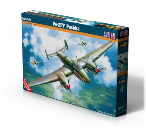 Przejdź do produktu Model samolotu do sklejania Pe-2FT ""Peshka"" 1:72 E
