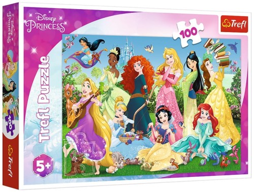 Przejdź do produktu Puzzle 100el Czarujące Księżniczki 16417 Trefl