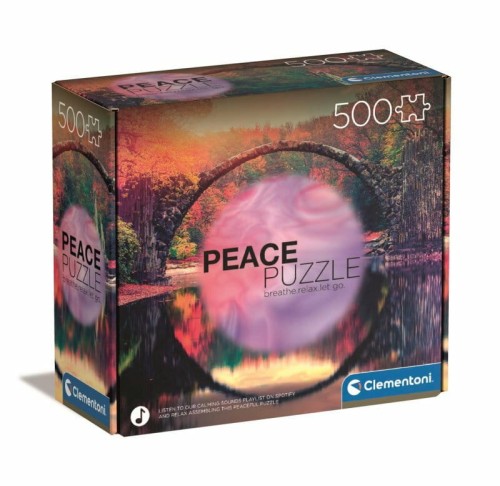 Przejdź do produktu Clementoni Puzzle 500el Peace Collection. Mindful