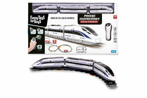Przejdź do produktu POCIĄG EKSPRESOWY NA PILOTA 81EL TOYS FOR BOYS