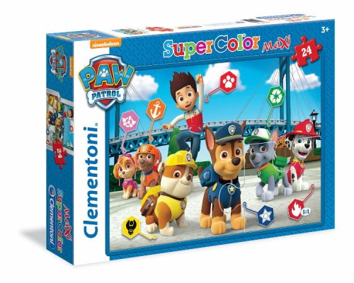 Przejdź do produktu Clementoni Puzzle 24el Maxi Psi Patrol 3 24049