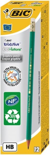 Przejdź do produktu Ołówek z gumką Evolutution Eco 655 BiC