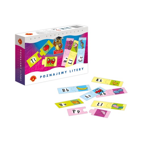 Przejdź do produktu Poznajemy litery gra 480  ALEXANDER p8