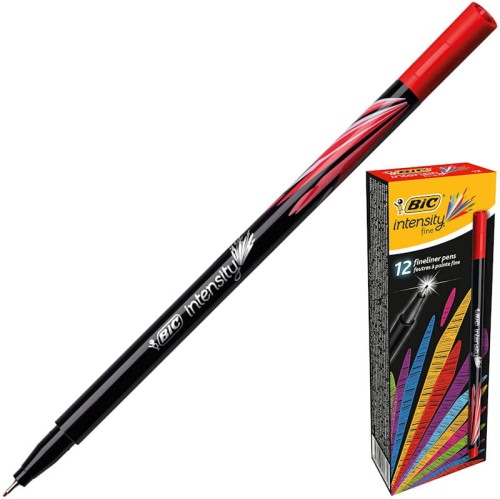 Przejdź do produktu Cienkopis Intensity Fine 0,4mm czerwony, BiC
