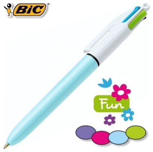 Przejdź do produktu Długopis 4-kol. 4 Colours Fashion Fun kol.-pastelowe, BiC