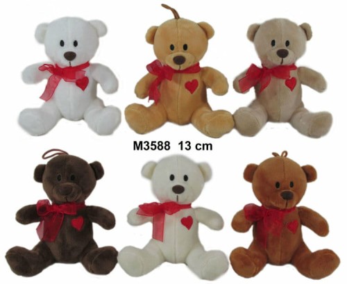 Przejdź do produktu Maskotka Miś 13cm 6 kolorów 159205 mix cena za 1 s
