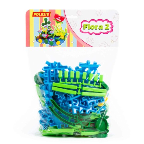 Przejdź do produktu Polesie 5410 Klocki ""Flora 2"" 91 elem. w woreczku