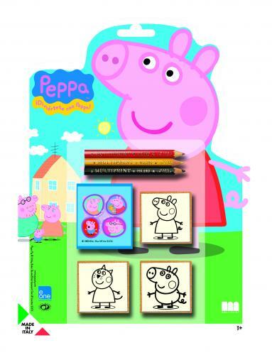 Przejdź do produktu Pieczątki Świnka Peppa 3szt blister 11875 DANTE p.