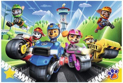 Przejdź do produktu Puzzle 100el Psi Patrol na motorach. PAW PATROL 16