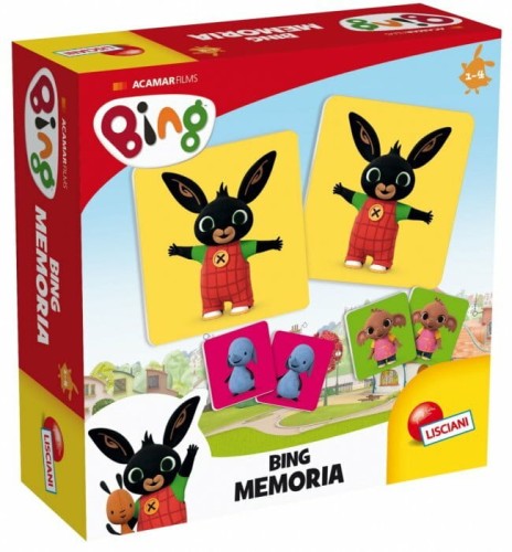 Przejdź do produktu BING Gra Memoria memory 74693 LISCIANI